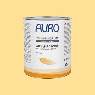 Auro Lack glänzend 516 - Colours for life - dahlia yellow 15 0,375 Liter