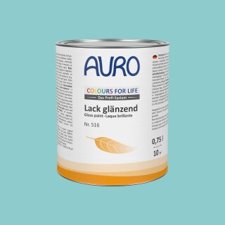 Auro Lack glänzend 516 - Colours for life - deep aqua 15 2,5 Liter