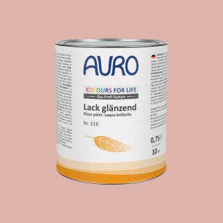 Auro Lack glänzend 516 - Colours for life - deep hazelnut 20 10 Liter