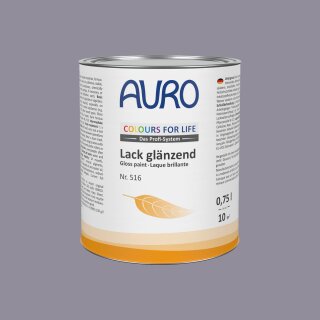 Auro Lack glänzend 516 - Colours for life - evening grey 05 0,375 Liter