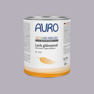 Auro Lack glänzend 516 - Colours for life - evening grey 10 0,75 Liter