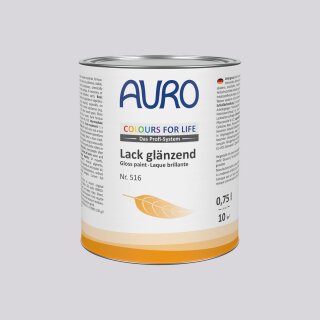 Auro Lack glänzend 516 - Colours for life - evening grey 20 0,75 Liter