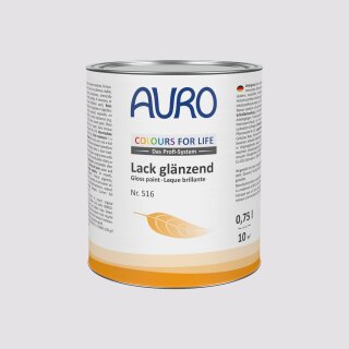 Auro Lack glänzend 516 - Colours for life - evening grey 25 2,5 Liter