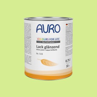 Auro Lack glänzend 516 - Colours for life - frog green 15 10 Liter