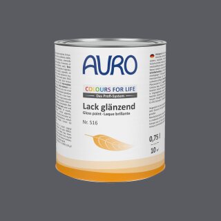 Auro Lack glänzend 516 - Colours for life - graphite 2,5 Liter