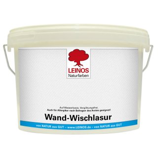 Leinos Wand-Wischlasur Aqua 601 - 2,5 Liter