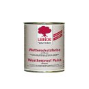 Leinos Wetterschutzfarbe Schwedenrot 850-057 &ouml;lbasiert 0,75 Liter
