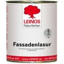 Leinos Fassadenlasur 264-712 silbergrau - 0,75 Liter