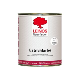 Leinos Estrichfarbe 860 - 130 Beige - 0,75 Liter