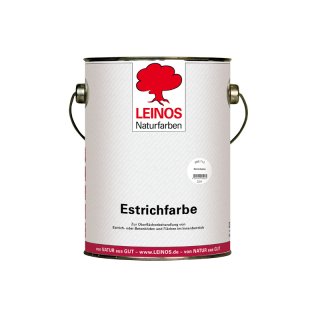 Leinos Estrichfarbe 860 - 715 Zementgrau - 2,5 Liter