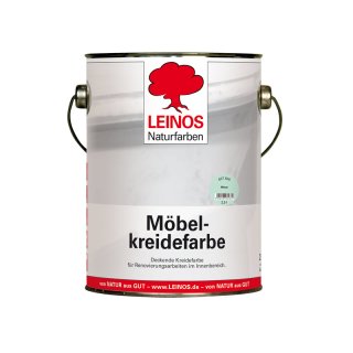 Leinos M&ouml;belkreidefarbe 637 - 630 Minze - 2,5 Liter