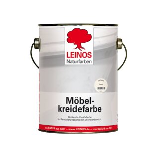 Leinos Möbelkreidefarbe 637 - 635 Creme - 2,5 Liter