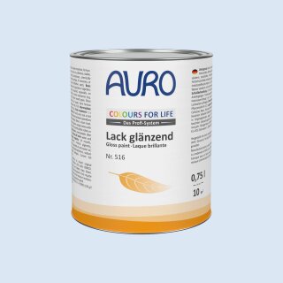 Auro Lack glänzend 516 - Colours for life - sparkling blue 25 0,375 Liter