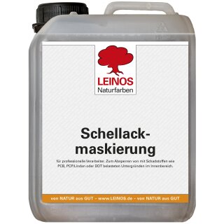 Leinos Schellackmaskierung 955 - 2,5 Liter