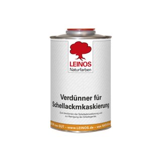 Leinos Verd&uuml;nner f&uuml;r Schellackmaskierung 956 - 1 Liter