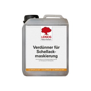 Leinos Verd&uuml;nner f&uuml;r Schellackmaskierung 956 - 2,5 Liter