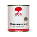 Leinos Terrassenholzöl für außen bräunlich 236-015  0,75 Liter