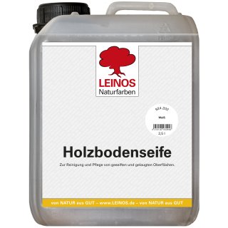 Leinos 924-202 Holzbodenseife wei&szlig; 2,5 Liter