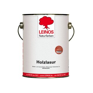 Leinos Holzlasur 260-056 Nordisch Rot 2,5 Liter