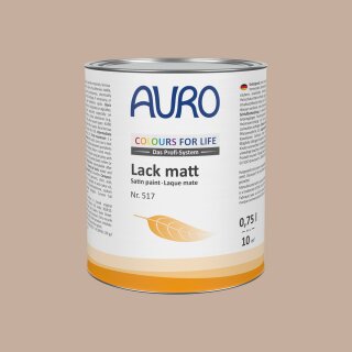 Auro Lack matt 517 - Colours for life - 591 coffee cream