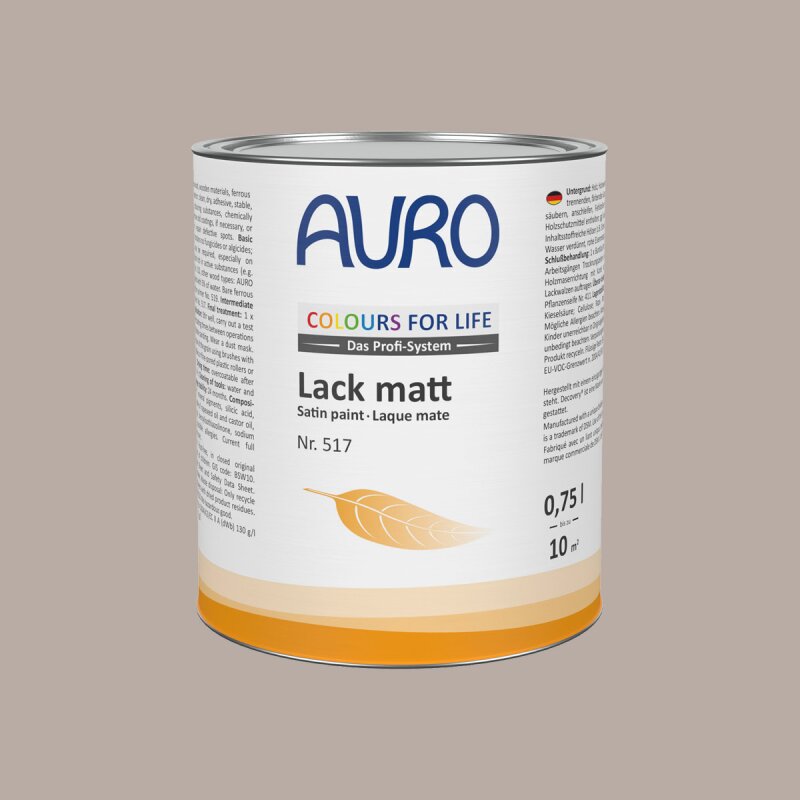 Auro Lack matt 517 - Colours for life - 82.3 gainsboro