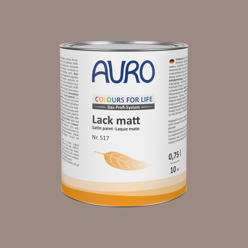 Auro Lack matt 517 - Colours for life - 82.4 gris basalto