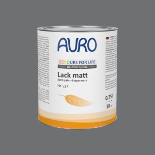 Auro Lack matt 517 - Colours for life - 99.6 black slate