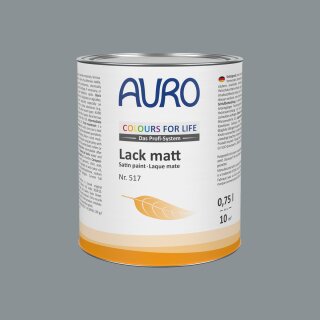 Auro Lack matt 517 - Colours for life - asphalt grey 10