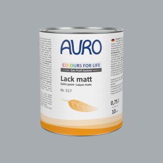 Auro Lack matt 517 - Colours for life - asphalt grey 15