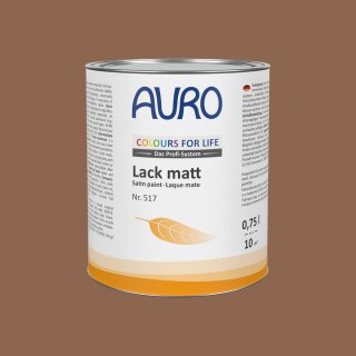 Auro Lack matt 517 - Colours for life - beige brown