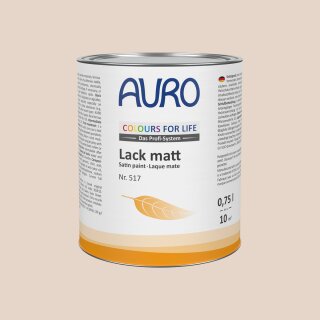 Auro Lack matt 517 - Colours for life - beige brown 25