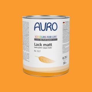 Auro Lack matt 517 - Colours for life - bitter orange