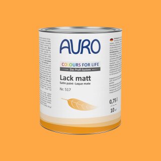 Auro Lack matt 517 - Colours for life - bitter orange 05