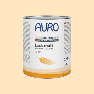 Auro Lack matt 517 - Colours for life - bitter orange 25