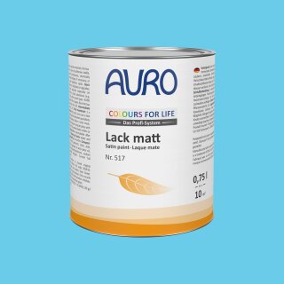 Auro Lack matt 517 - Colours for life - blue lagoon 10