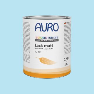Auro Lack matt 517 - Colours for life - blue lagoon 20
