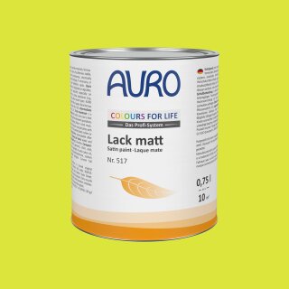 Auro Lack matt 517 - Colours for life - bright green 05