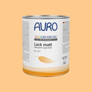Auro Lack matt 517 - Colours for life - bright mandarine 15
