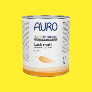 Auro Lack matt 517 - Colours for life - brilliant yellow 05
