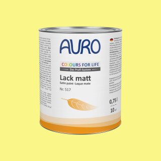 Auro Lack matt 517 - Colours for life - brilliant yellow 15