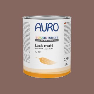 Auro Lack matt 517 - Colours for life - cacao brown 05