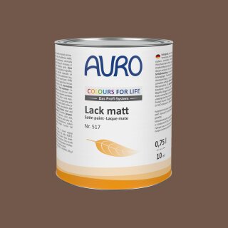 Auro Lack matt 517 - Colours for life - chocolat range
