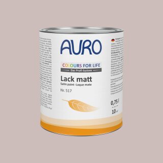 Auro Lack matt 517 - Colours for life - chocolat range 20