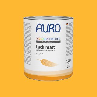 Auro Lack matt 517 - Colours for life - dahlia yellow