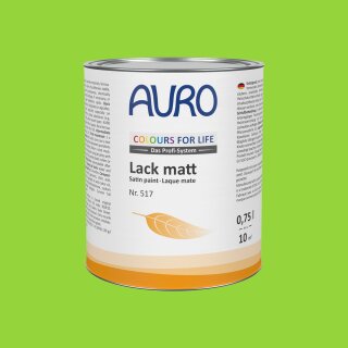 Auro Lack matt 517 - Colours for life - frog green