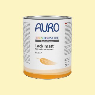 Auro Lack matt 517 - Colours for life - golden honey 25