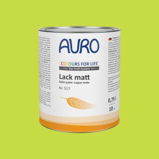 Auro Lack matt 517 - Colours for life - green yellow 05