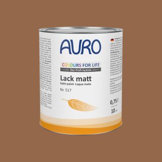 Auro Lack matt 517 - Colours for life - hazelnut