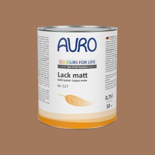 Auro Lack matt 517 - Colours for life - hazelnut 05