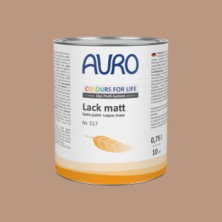Auro Lack matt 517 - Colours for life - hazelnut 10